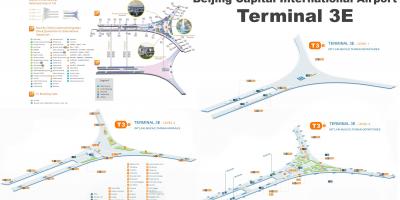 Pekin terminal 3 harita
