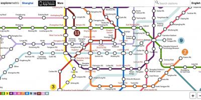 Pekin metro haritası keşfetmek 