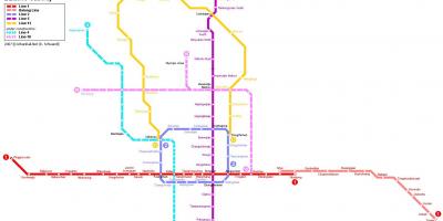 Pekin yeraltı şehri haritası 